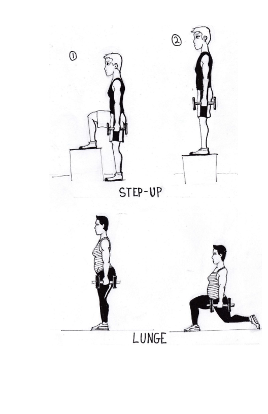 STEP-UP LUNGE